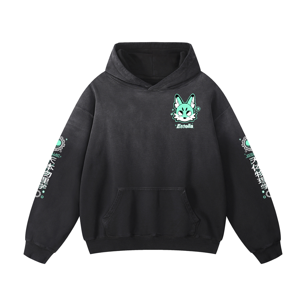 'Not a Corgi' Sunfade Hoodie