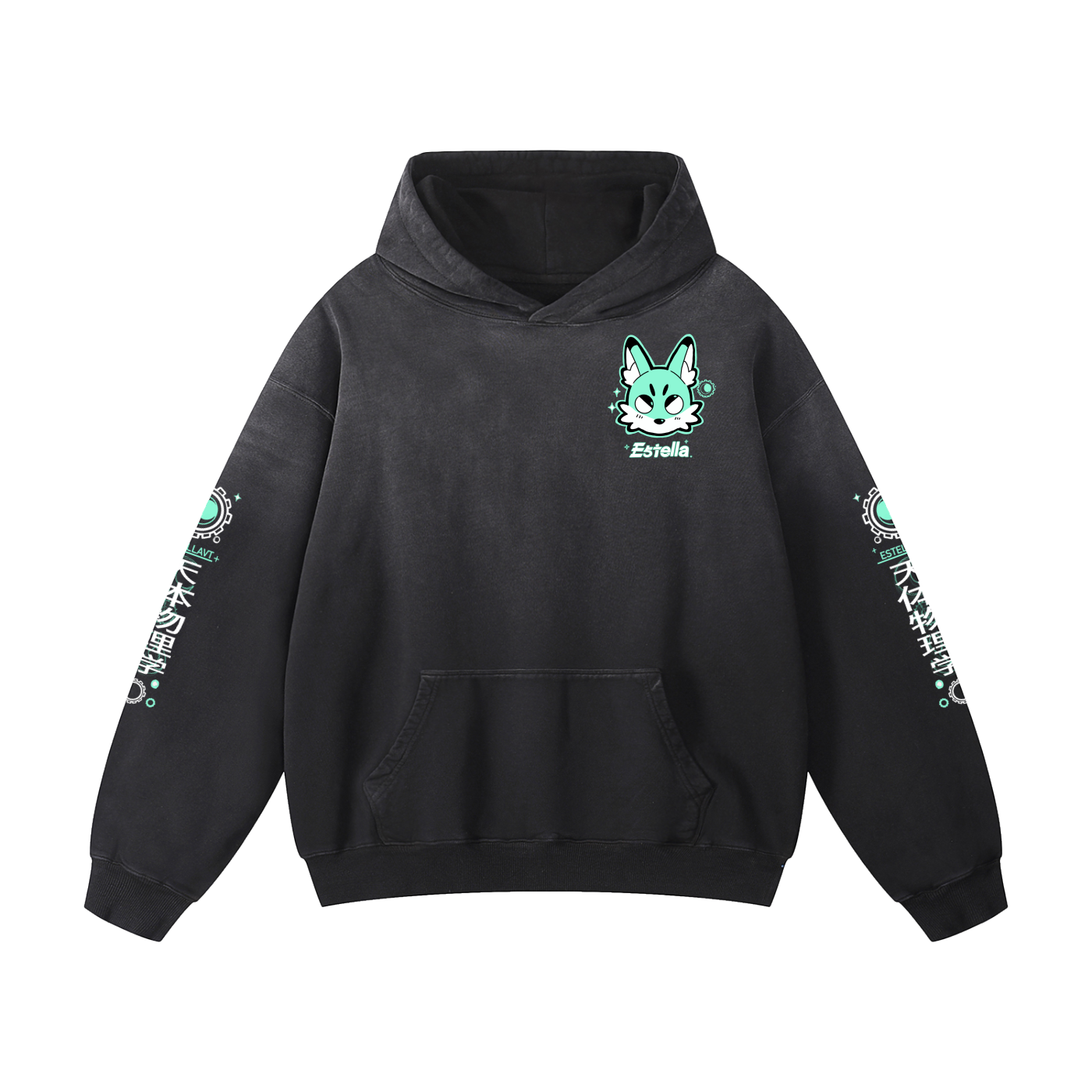 'Not a Corgi' Sunfade Hoodie