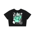 'Not a Corgi' Front Print Crop Top