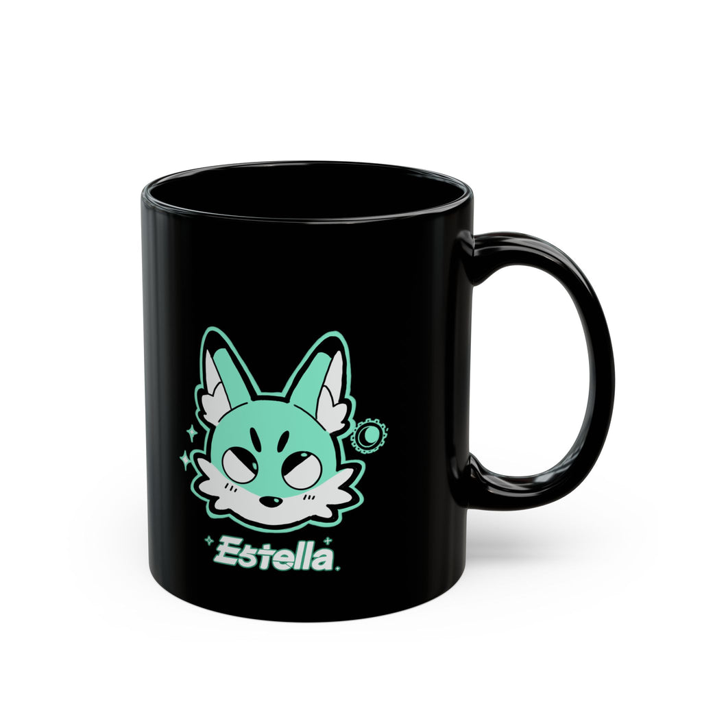 'Not a Corgi' Black Ceramic Mug (11oz/15oz)